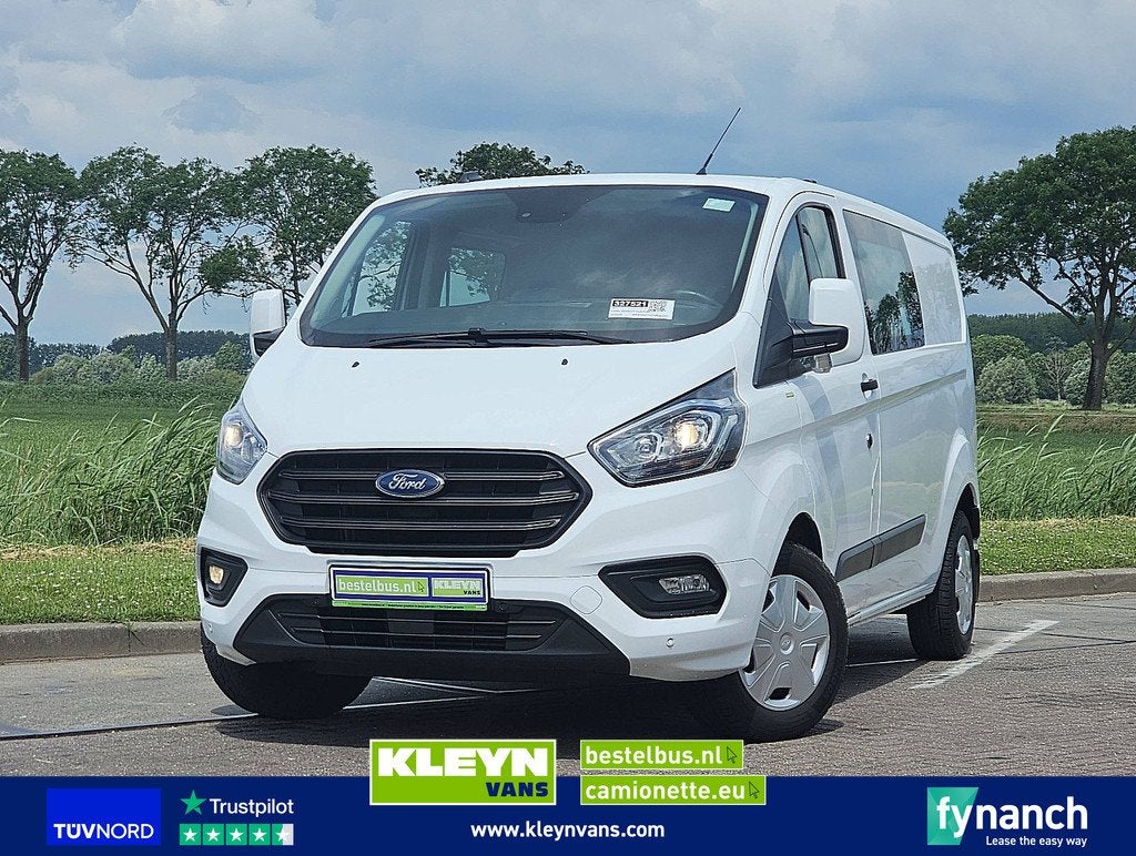 FORD TRANSIT CUSTOM 2.0 tdci 130 dc l2h1, Auto's, Bestelauto's, Bedrijf, Te koop, ABS, Airconditioning, Bluetooth, Centrale vergrendeling
