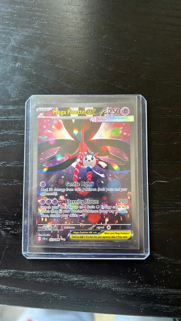 Mega Floette Pokemon kaart, Ophalen of Verzenden, Zo goed als nieuw