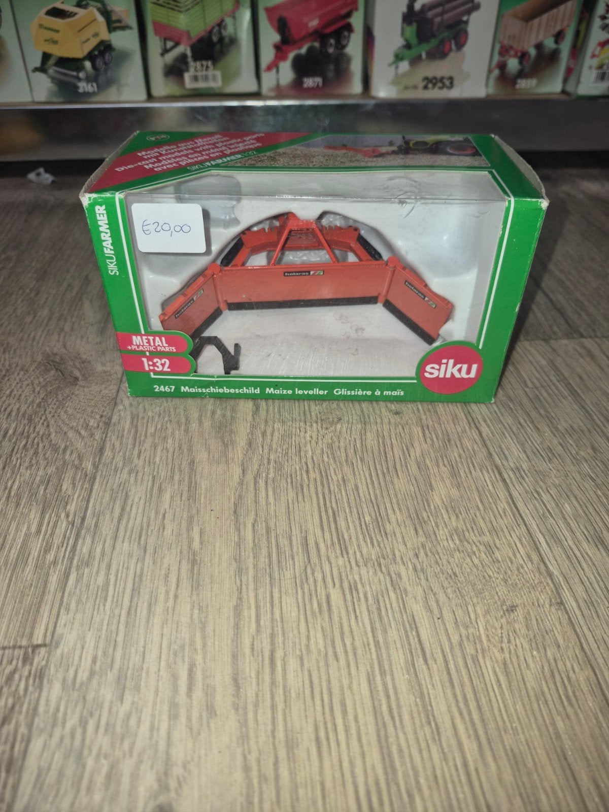 Siku Farmer Maisschiebeschild 1:32 - Nieuw in doos