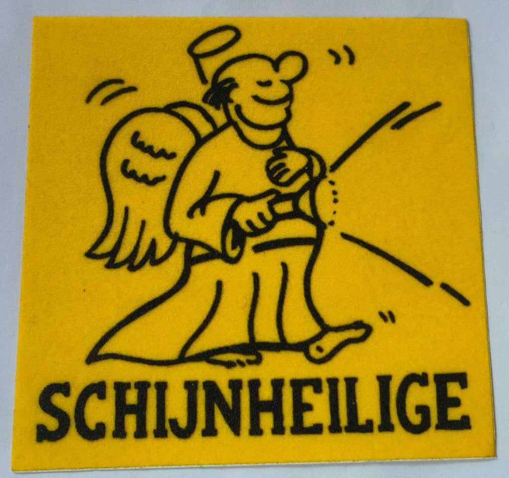 Sticker schijnheilige, Ophalen of Verzenden, Zo goed als nieuw, Overige typen