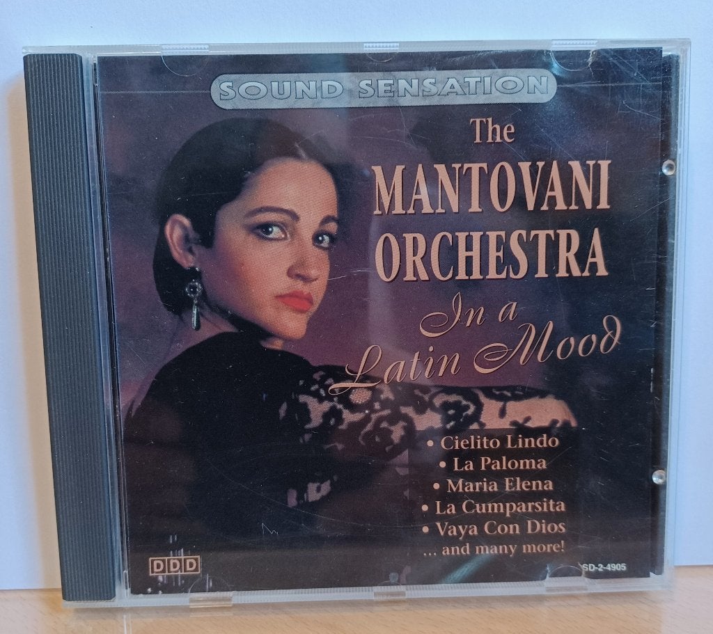 The Mantovani Orchestra - In a Latin Mood CD, Gebruikt, Latin, Ophalen of Verzenden, Inclusief doosje