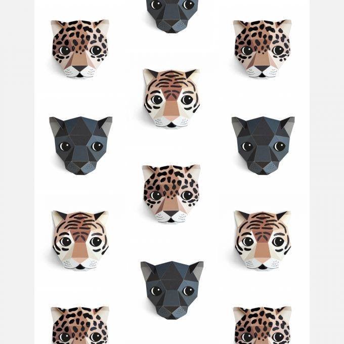 Kinderbehang Vliesbehang Panter Licht Studio Ditte, Mail@studioditte.nl, Baronielaan 252 4837 BH Breda, Nieuw, Studio Ditte