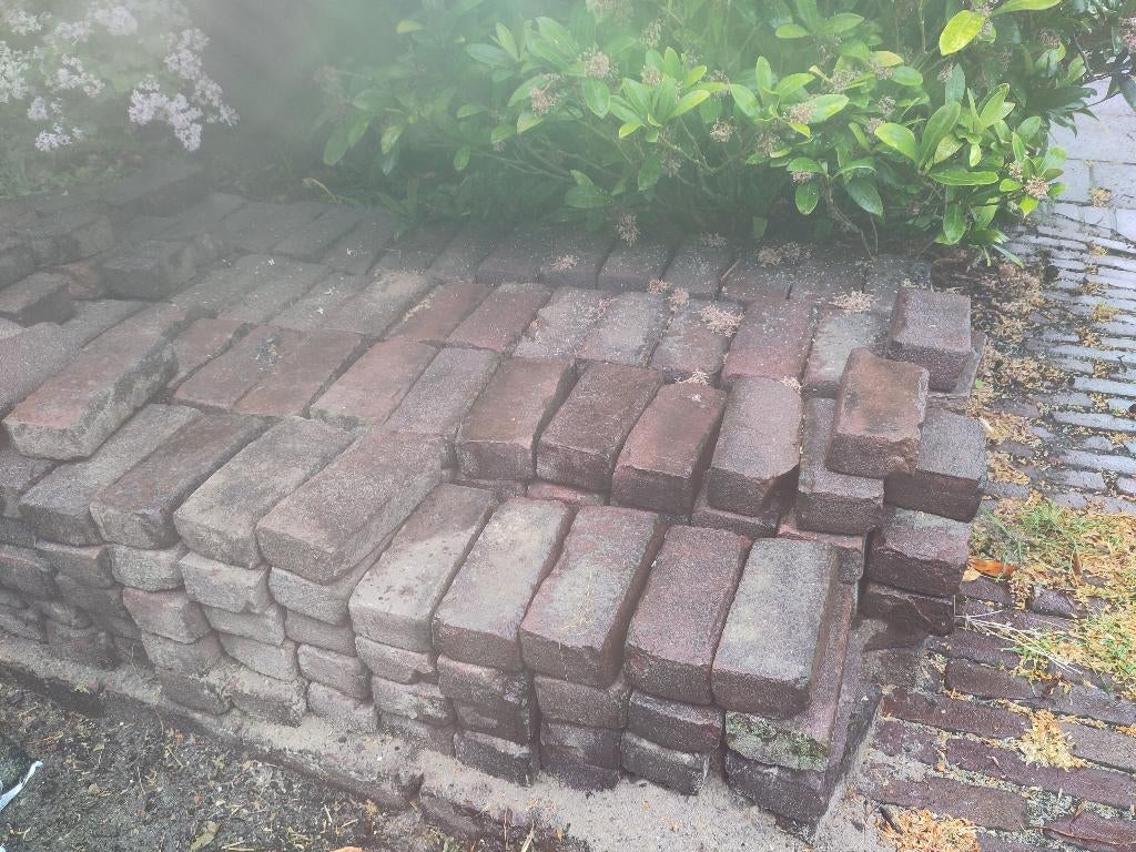 400 oude klinkertjes GRATIS af te halen, Tuin en Terras, Tegels en Klinkers, Gebruikt, Klinkers, Overige materialen, 5 tot 10 m²