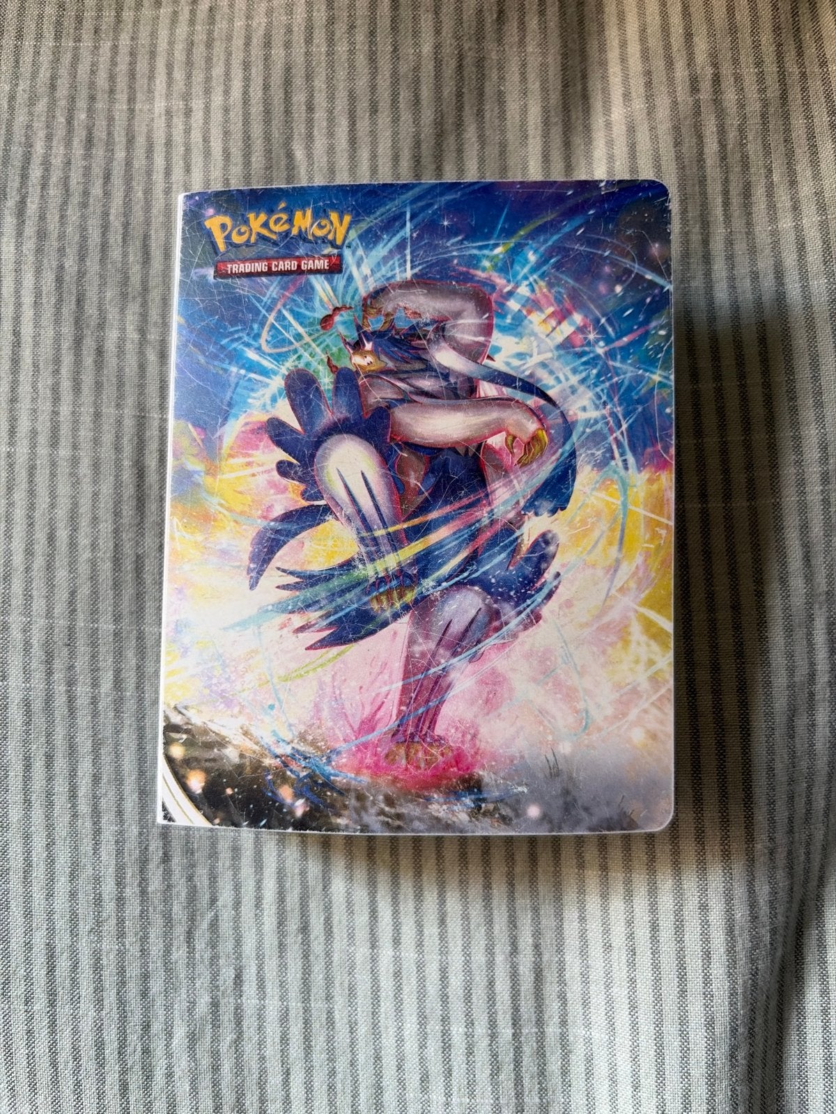 Pokémon Kaarten Mini Album - USED Zacian & Zamazenta, Ophalen of Verzenden, Gebruikt, Overige typen