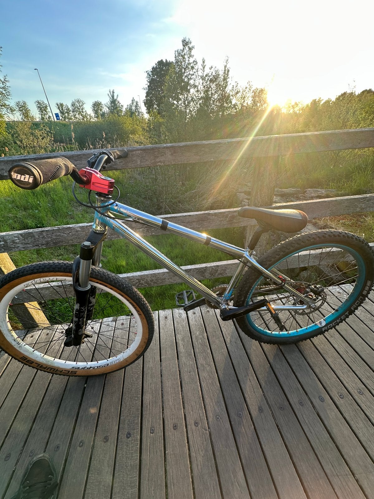 Dirtjump fiets ns bike suburban, Ophalen, Gebruikt, Staal, 20 tot 24 inch