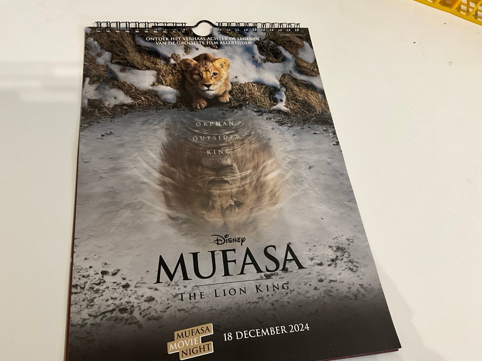 Verjaardagskalender van Disney, Ophalen of Verzenden, Maandkalender, Zo goed als nieuw