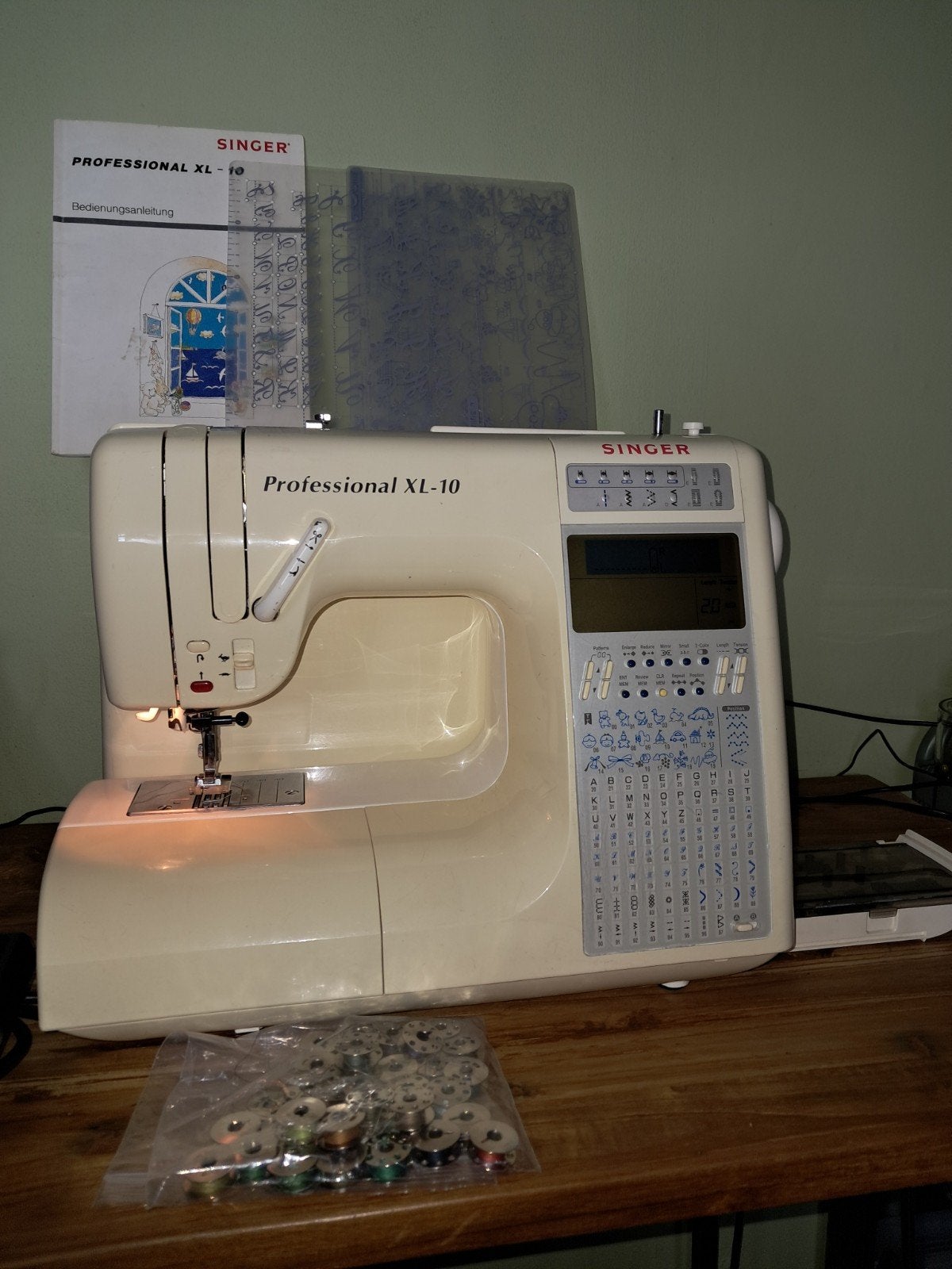 Singer XL Professional naaimachine, Hobby en Vrije tijd, Naaimachines en Toebehoren, Ophalen, Gebruikt, Naaimachine, Singer