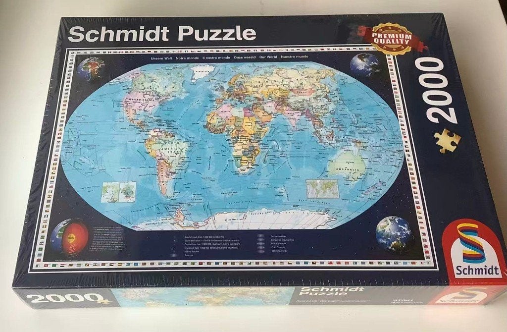 Schmidt Puzzle 2000 pieces, Ophalen, Meer dan 1500 stukjes, Nieuw, Legpuzzel