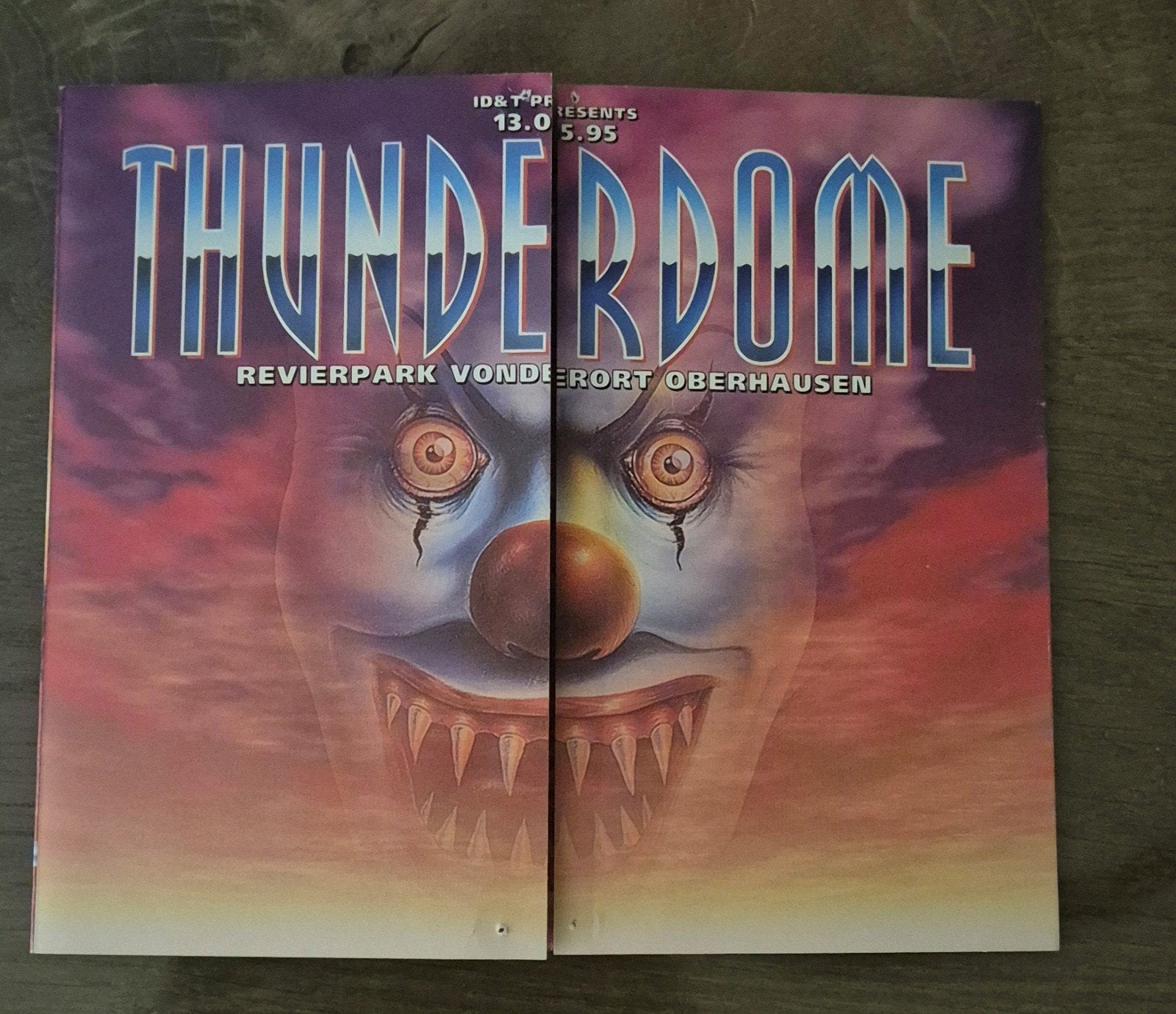Thunderdome flyer, Verzamelen, Ophalen of Verzenden