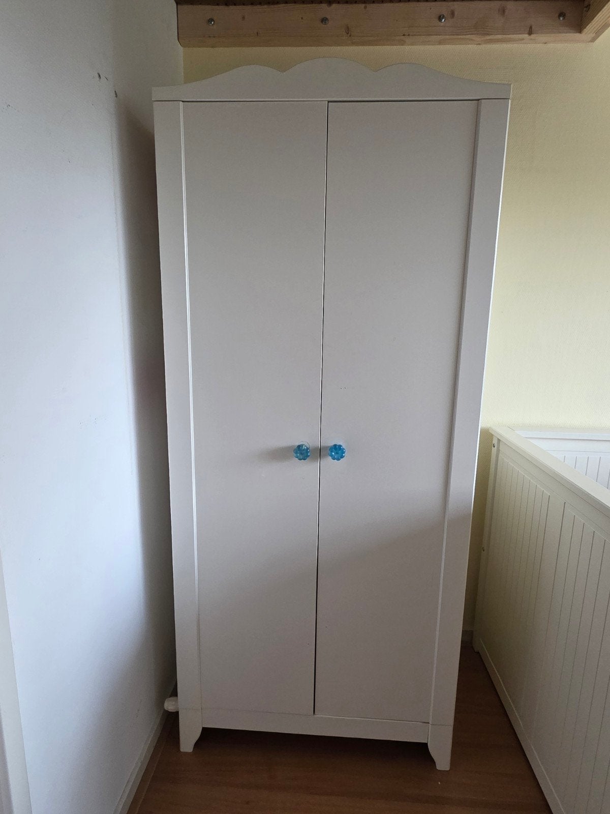 Smagora Ikea kast met kledinghaakjes, Kinderen en Baby's, Wit, Ophalen, Gebruikt
