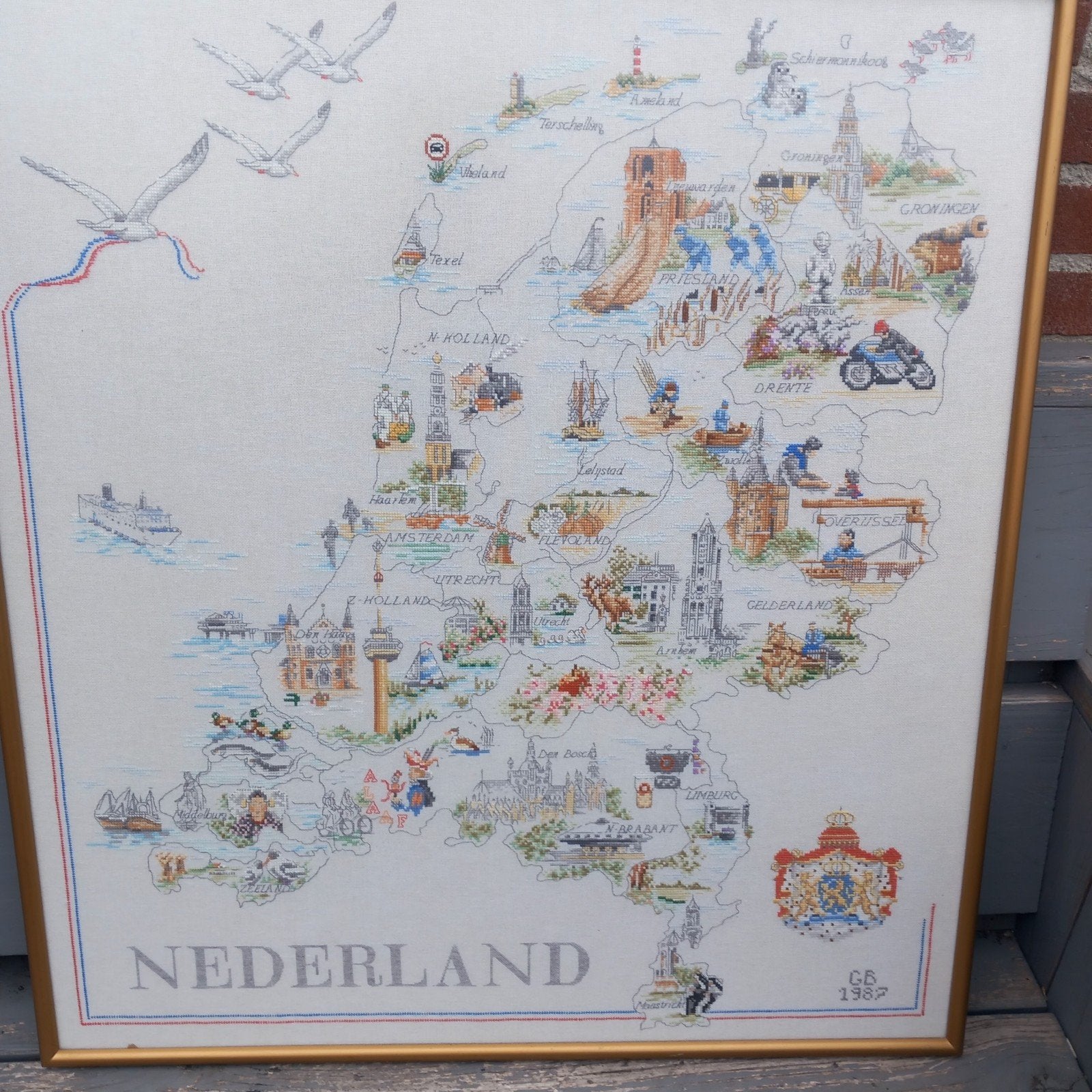 geborduurde item, Ophalen, Zo goed als nieuw