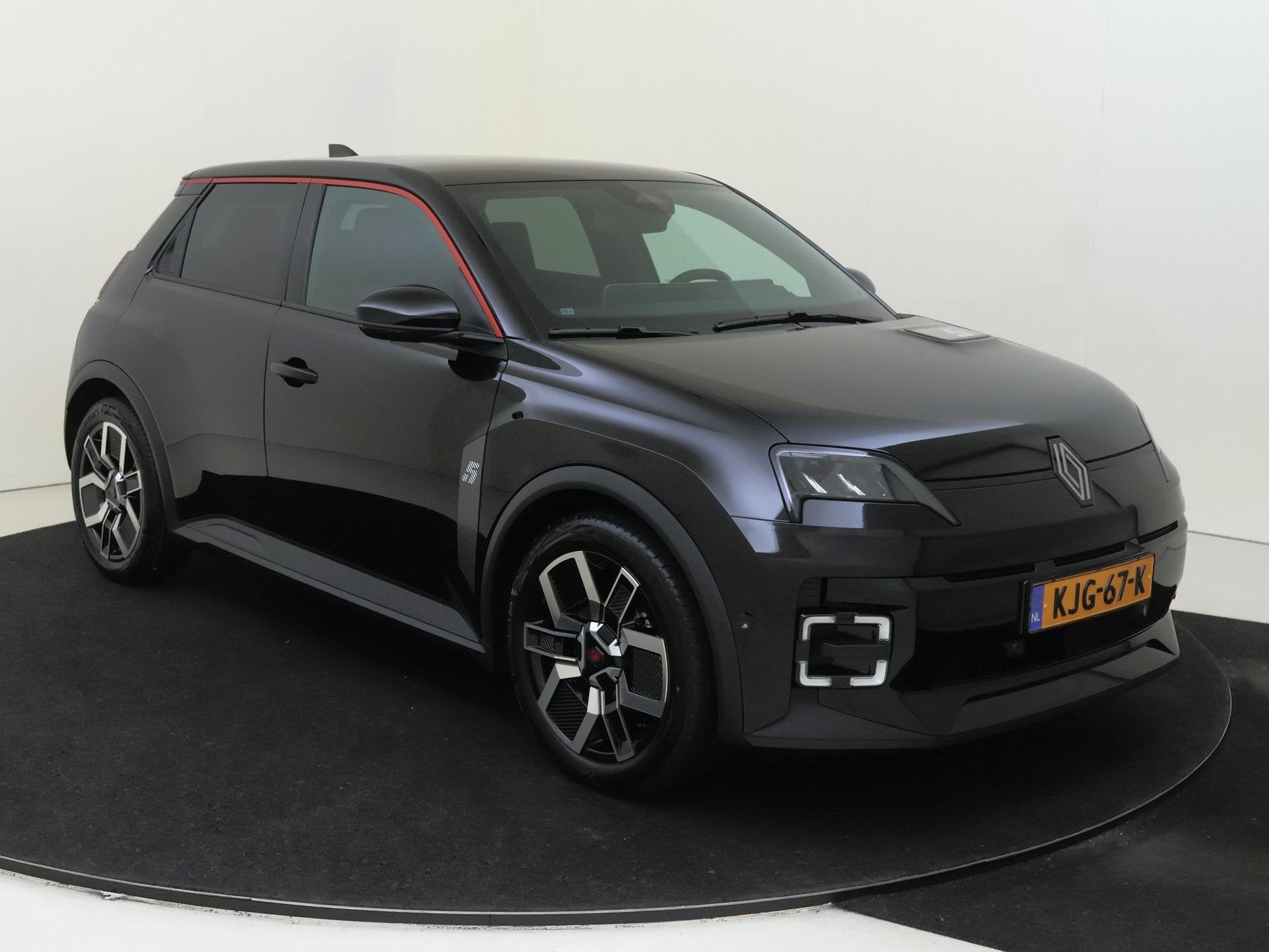 Renault 5 comfort range techno 52 kWh | Automaat | Verwarmba, Auto's, Stof, Zwart, Origineel Nederlands, 500 kg