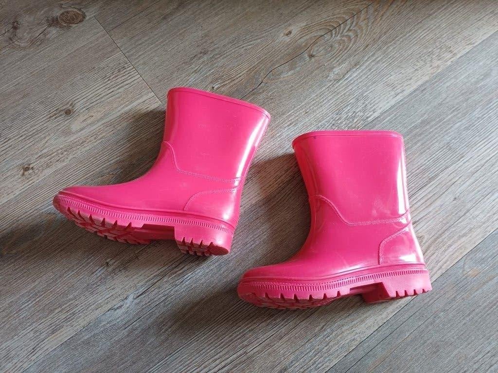 regenlaarzen maat 28 roze pink kind regenlaarsjes laarsjes &, Kinderen en Baby's, Kinderkleding | Schoenen en Sokken, Gebruikt