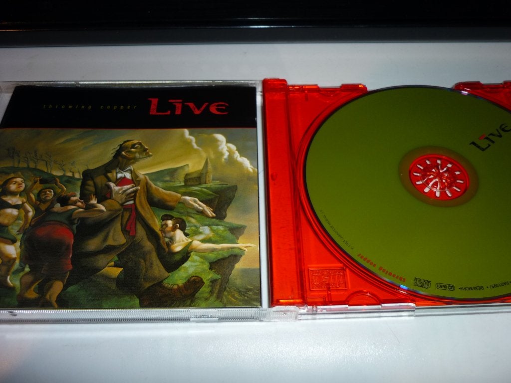 Live - Throwing Copper CD (Rock, Alternative Rock), Inclusief boekje, Gebruikt, Ophalen of Verzenden, Alternative Rock