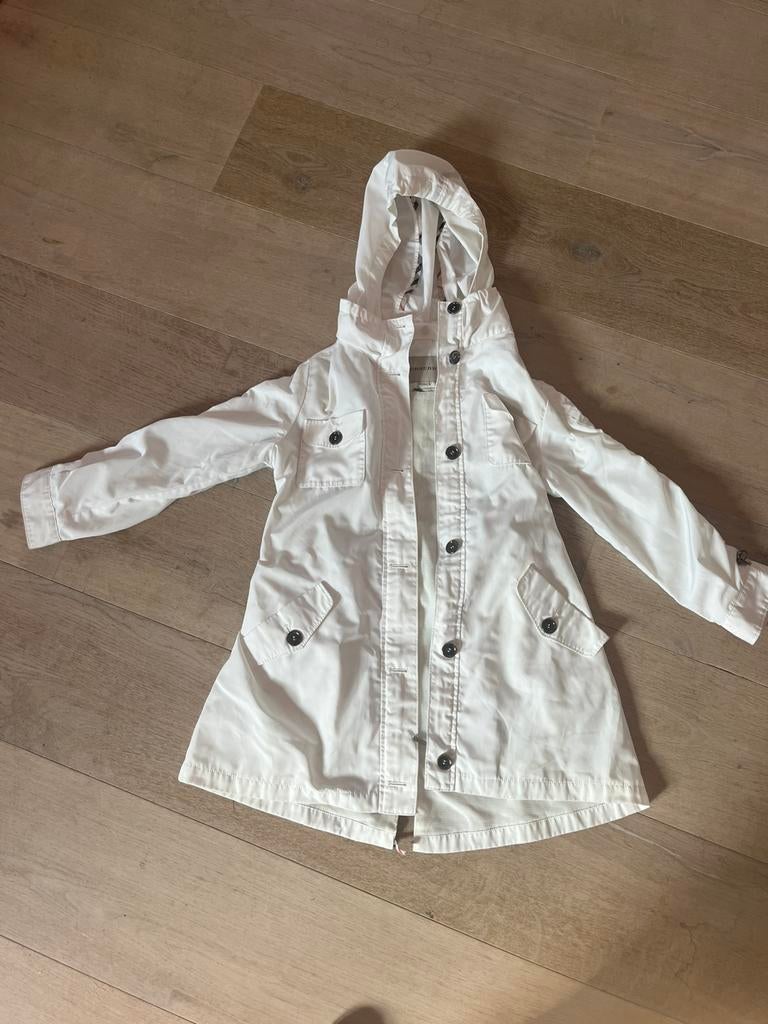 Burberry trenchcoat mt 116/122, Ophalen of Verzenden, Gebruikt, Meisje, Jas