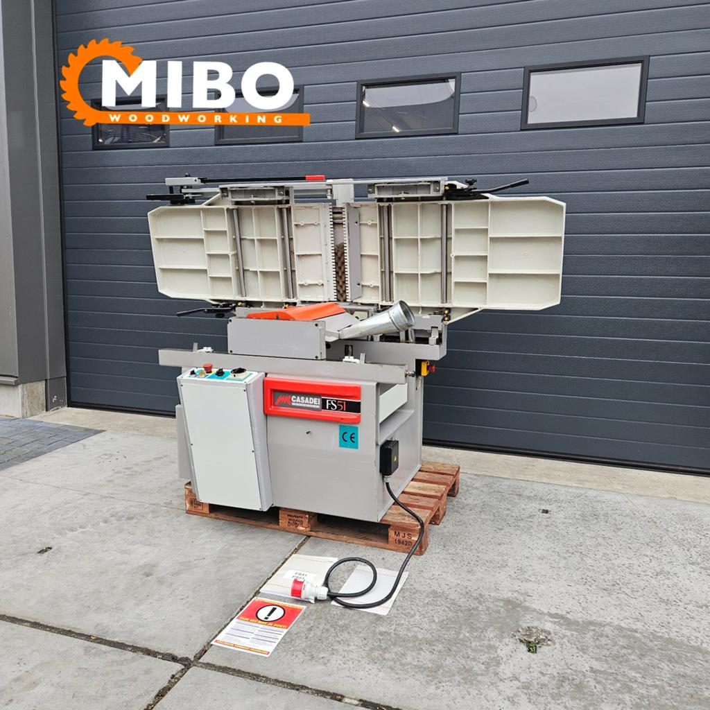 Casadei scm schaafbank *** 520mm tersa *** 10 pk vlakendikte, Doe-het-zelf en Verbouw, Schaafmachines, Ophalen of Verzenden, Zo goed als nieuw