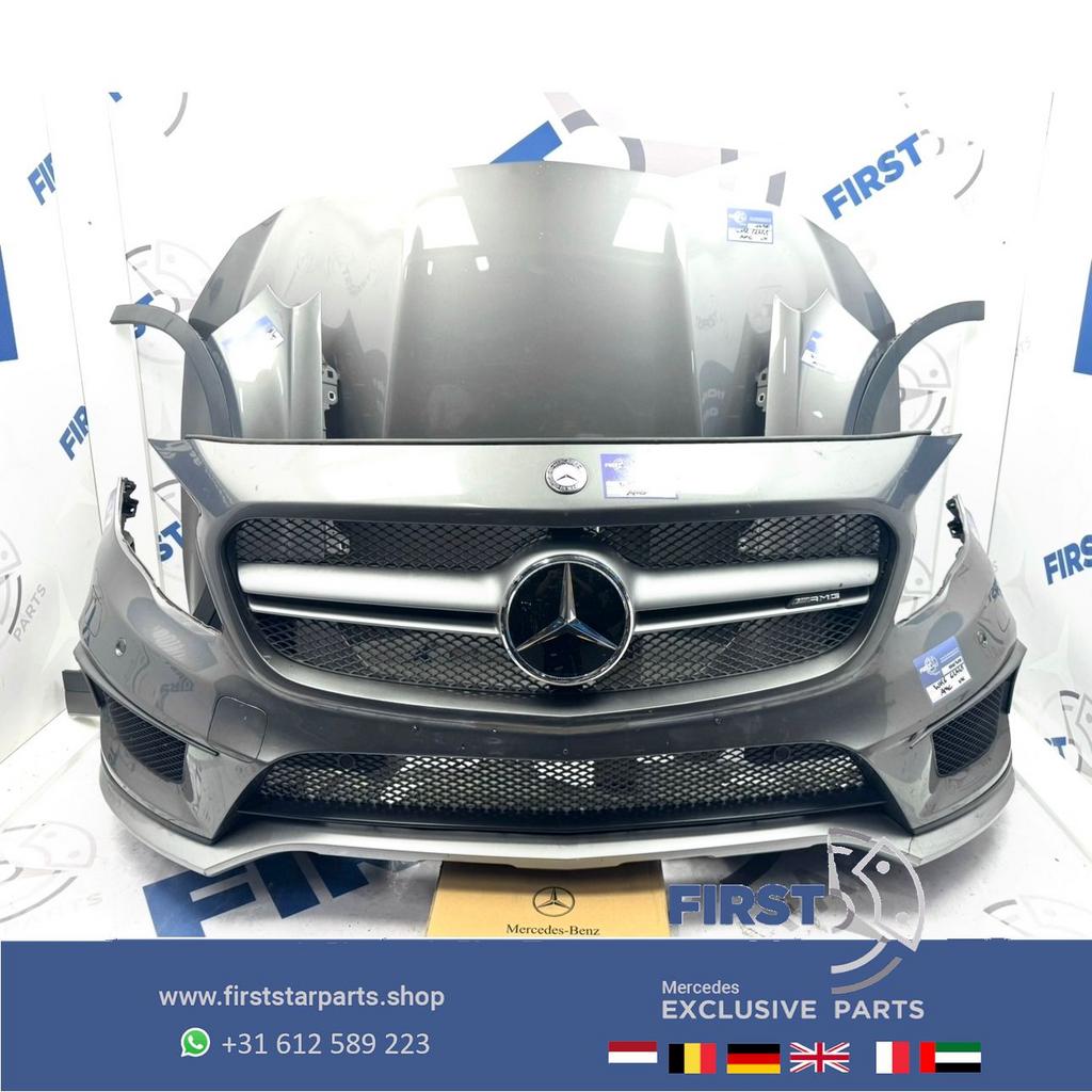 W156 X156 GLA45 AMG VOORKOP Mercedes GLA 45 2013-2017 ORIGIN, Gebruikt, -, Voor, Ophalen of Verzenden