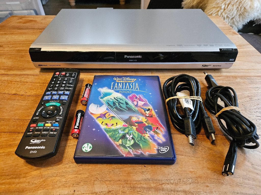 DMR-EH53 DVD recorder met Harddisk, HDMI en Disney DVD, Gebruikt, Panasonic, Met harddisk, Dvd-recorder
