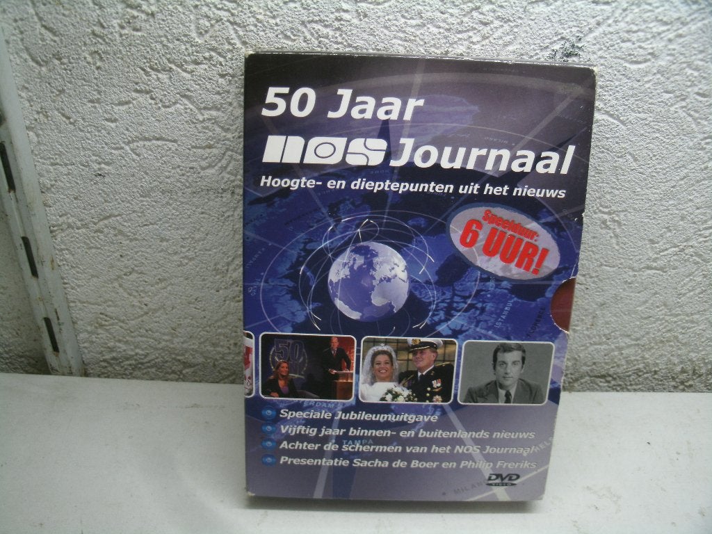 dvd 255b 50 jaar nos journaal, Alle leeftijden, Ophalen of Verzenden, Zo goed als nieuw