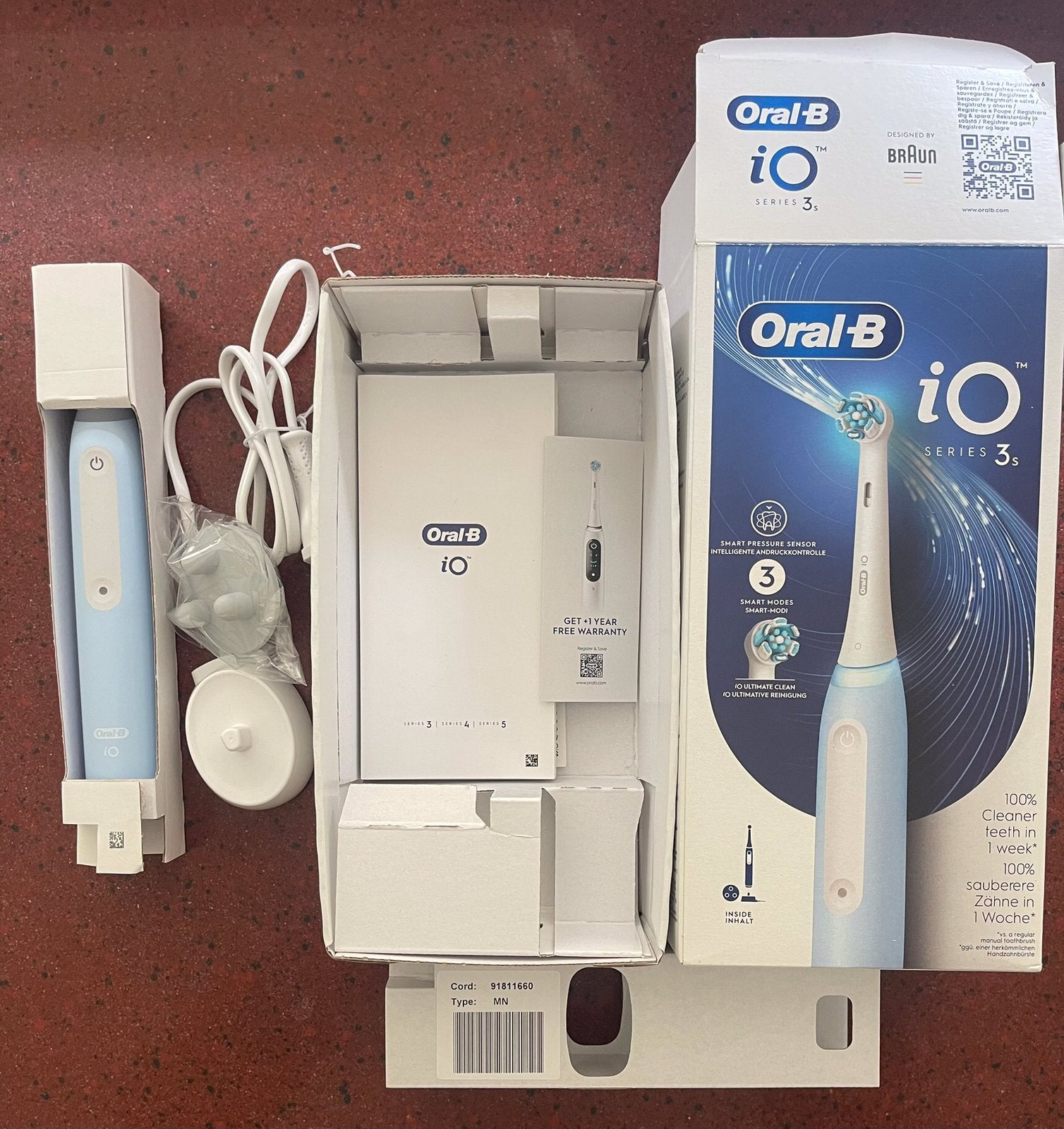 Nieuwe ORAL B ELEKTRISCHE TANDENBORSTEL zonder borstel, Ophalen of Verzenden, Nieuw, Mondverzorging