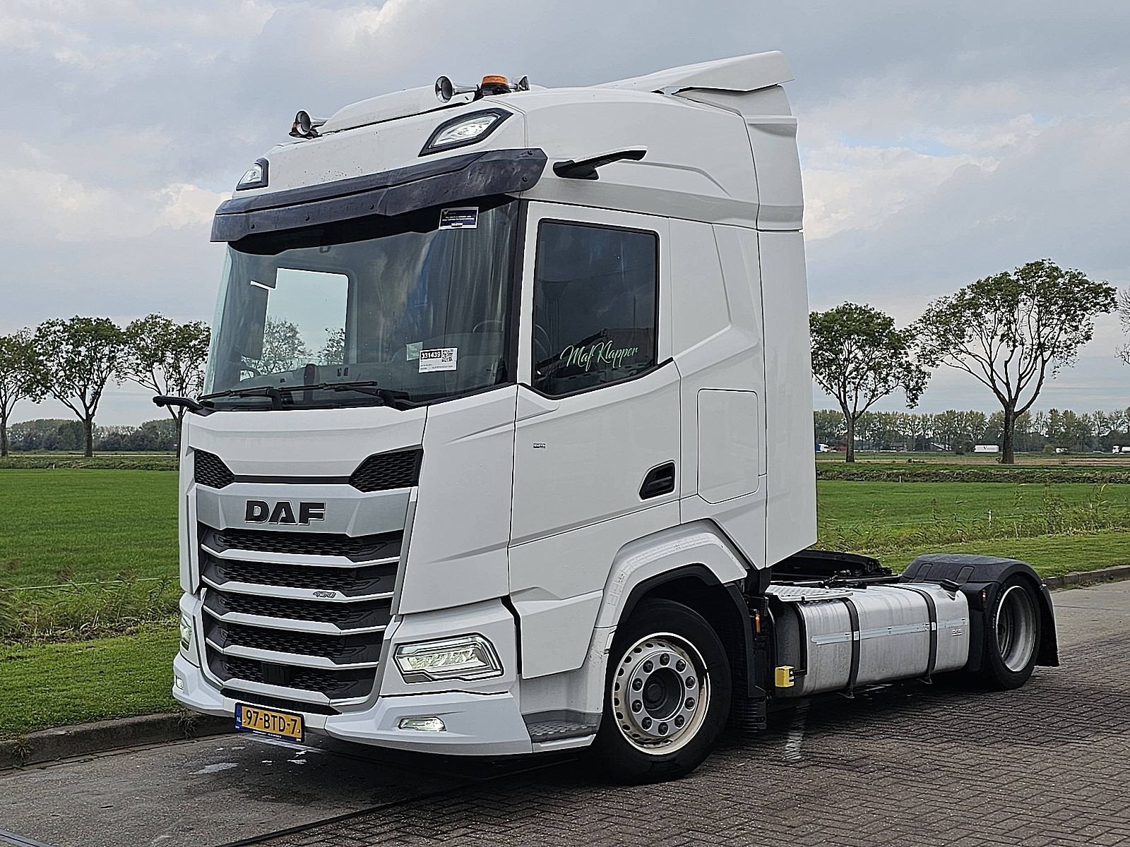 DAF XF 450 NGD NGD Mega 2xTank Camera's 1e Eigenaar!, Automaat, Euro 6, Wit, Verwarmde buitenspiegels