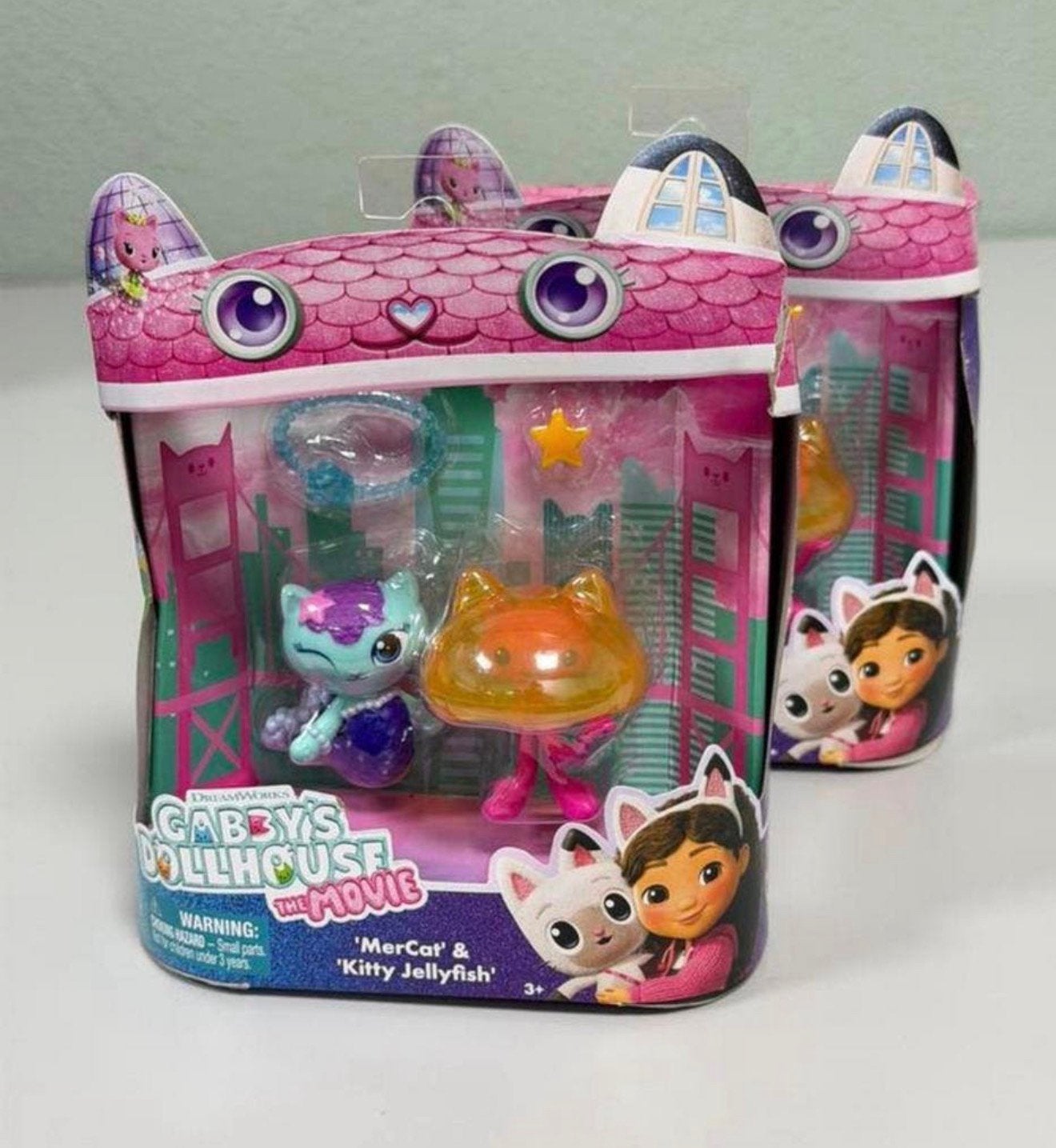 Gabby’s Poppenhuis De Film – MerCat & Kitty Kwalletje NIEUW, Nieuw, Ophalen of Verzenden, H, H