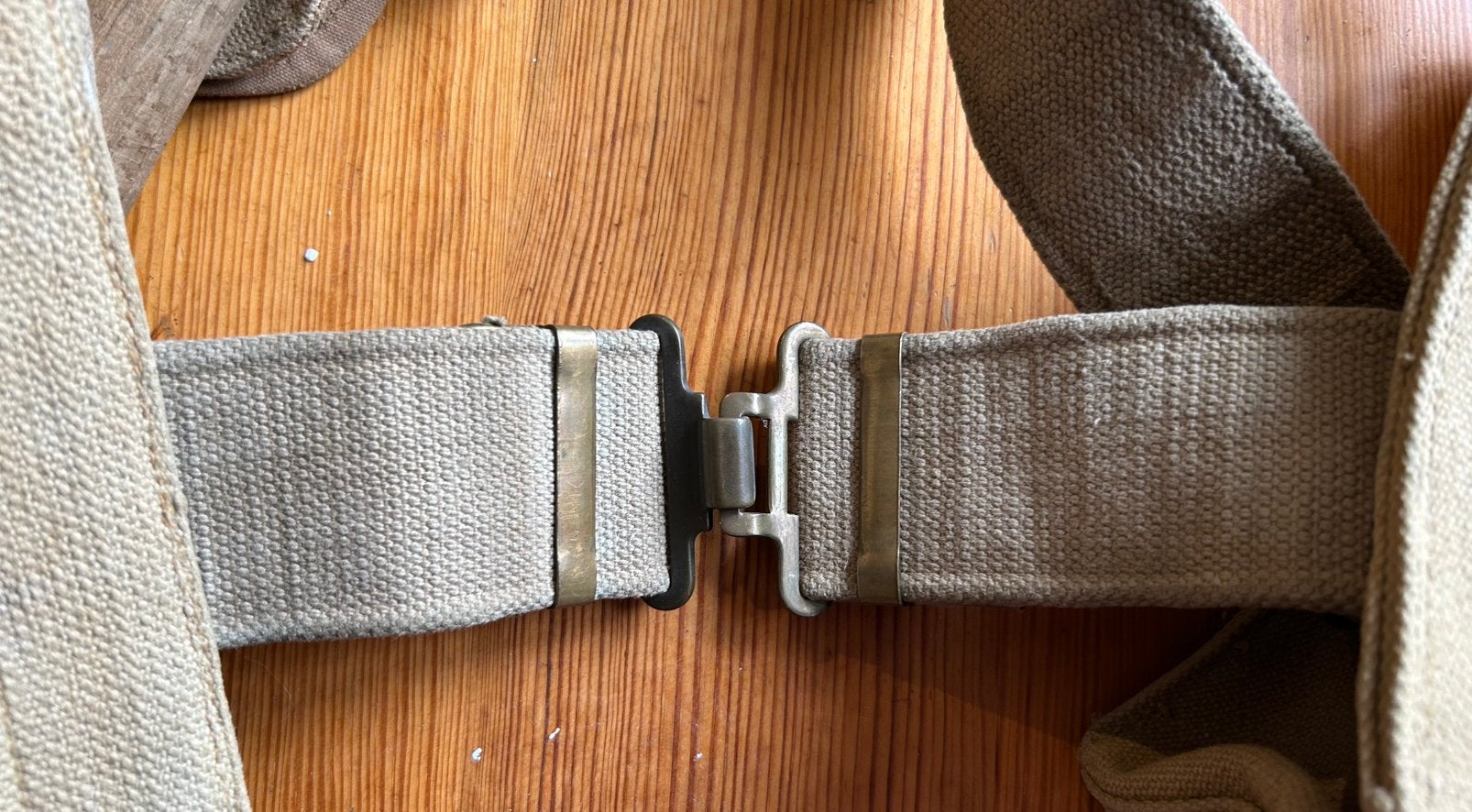 Britse WO2 Pattern 1937 Webbing Koppel Canvas Draagriemen, Verzenden, Landmacht, Engeland, Overige typen