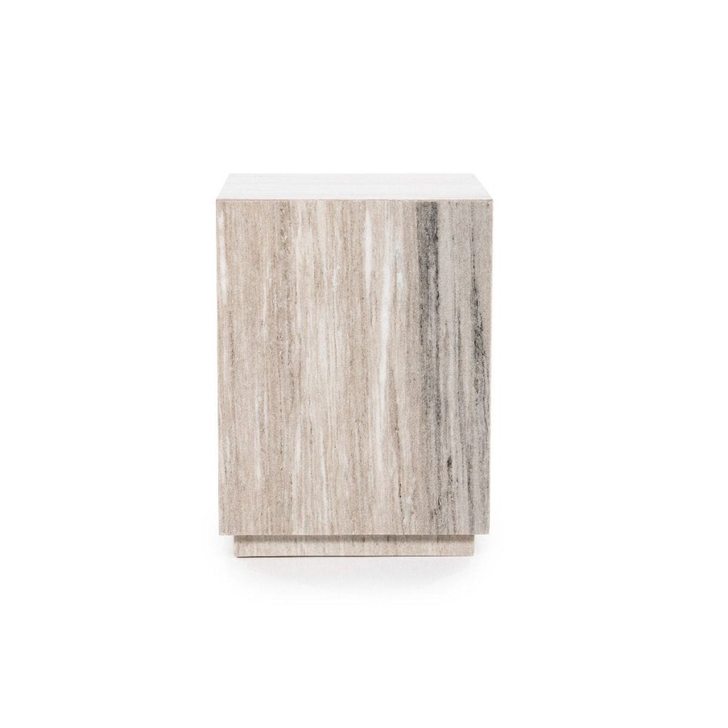 Bijzettafel Vince l Whoon l Eleonora l van €249 voor €149, Overige materialen, Minder dan 55 cm, Vierkant, Zo goed als nieuw