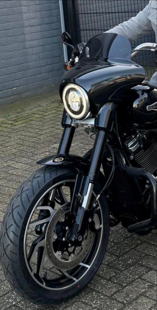 Donker windscherm Harley Davidson Sport Glide 18-25, Verzenden, Nieuw