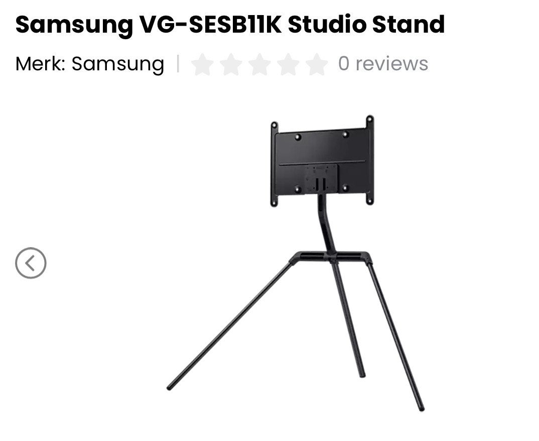 Samsung TV statief Studio Stand, Ophalen of Verzenden, Zo goed als nieuw