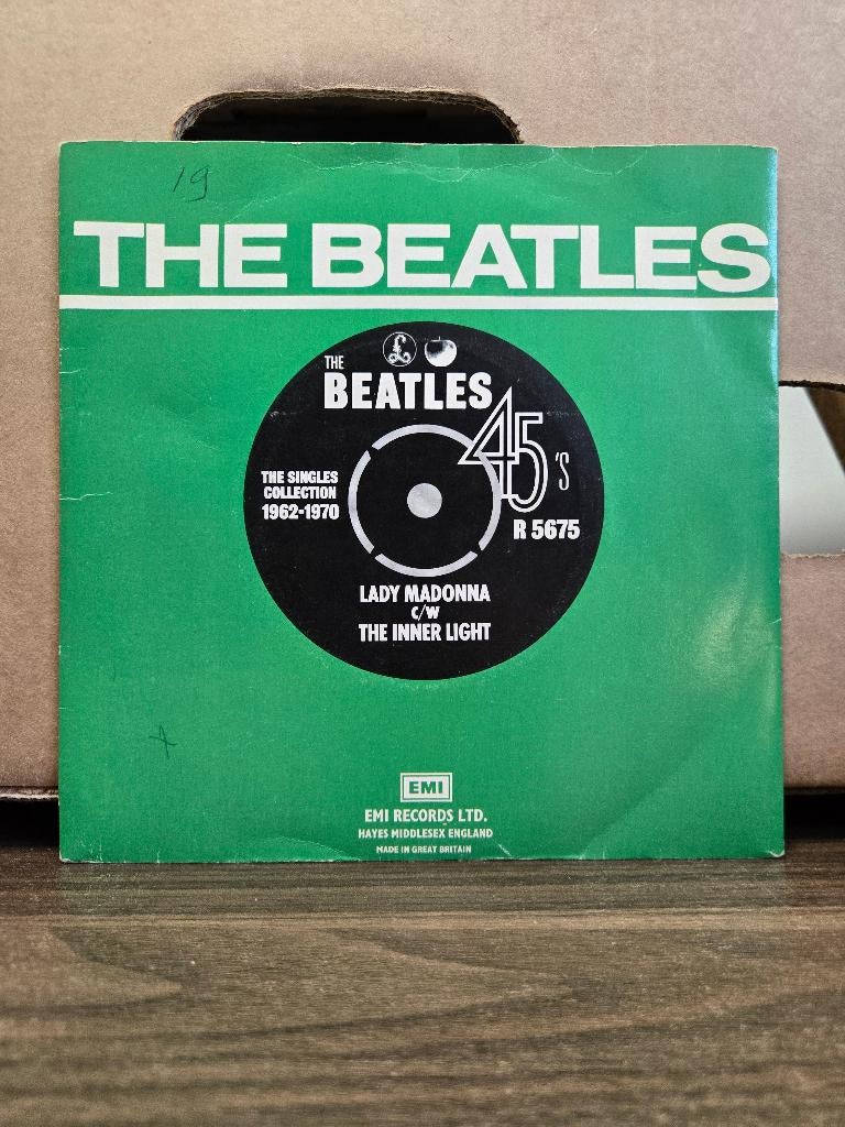 The Beatles - Lady Madonna, Cd's en Dvd's, Vinyl Singles, 7 inch, Single, Ophalen of Verzenden, Zo goed als nieuw
