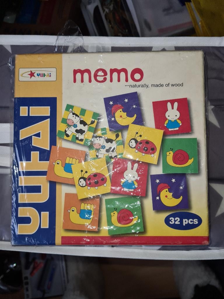 Memo voor de allerkleinsten, van hout, Ophalen, Gebruikt, Overige typen