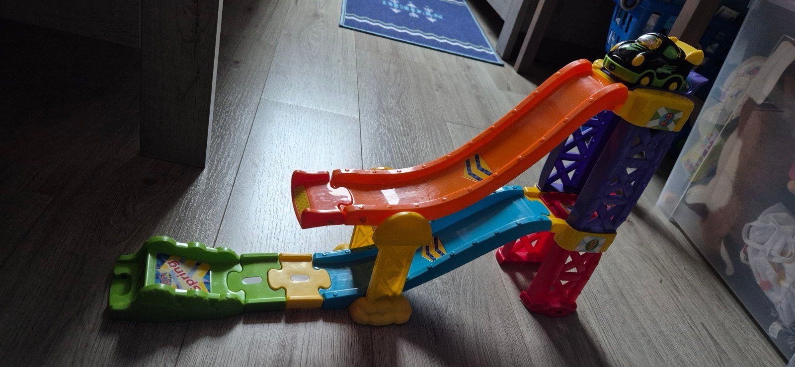toet toet racebaan incl auto, Kinderen en Baby's, Ophalen of Verzenden, 2 tot 4 jaar