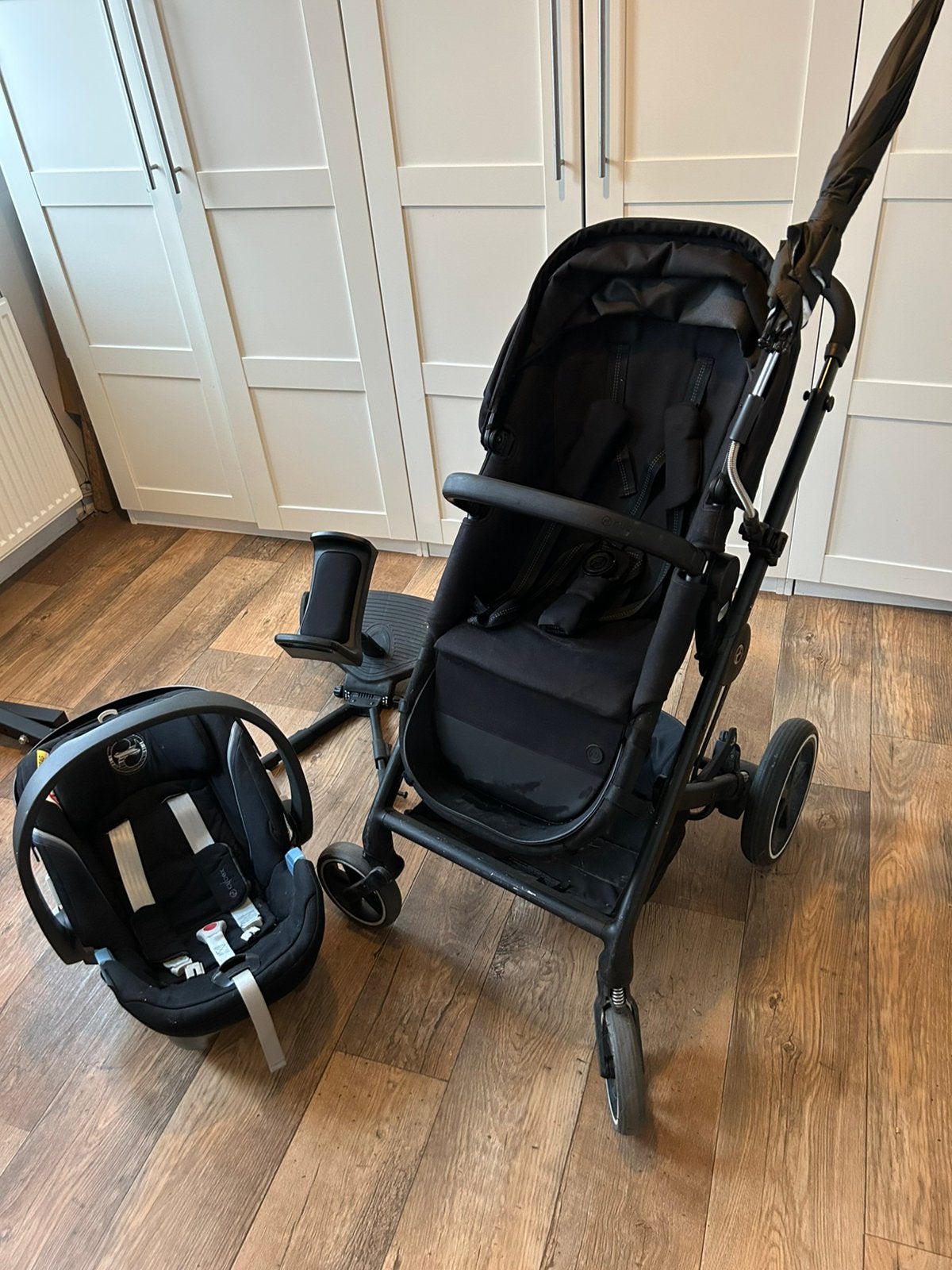 Kinderwagen set 3 in 1, Kinderen en Baby's, Kinderwagens en Combinaties, Zo goed als nieuw, Combiwagen, Overige merken, Met autostoeltje