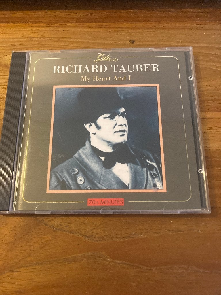 Richard Tauber - My heart and I (Opera), Ophalen of Verzenden, Classicisme, Zo goed als nieuw, Opera of Operette