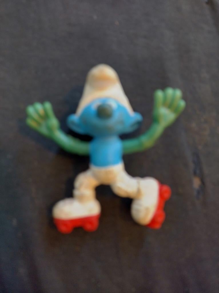 Schaats Smurf vintage, Verzamelen, Ophalen, Zo goed als nieuw