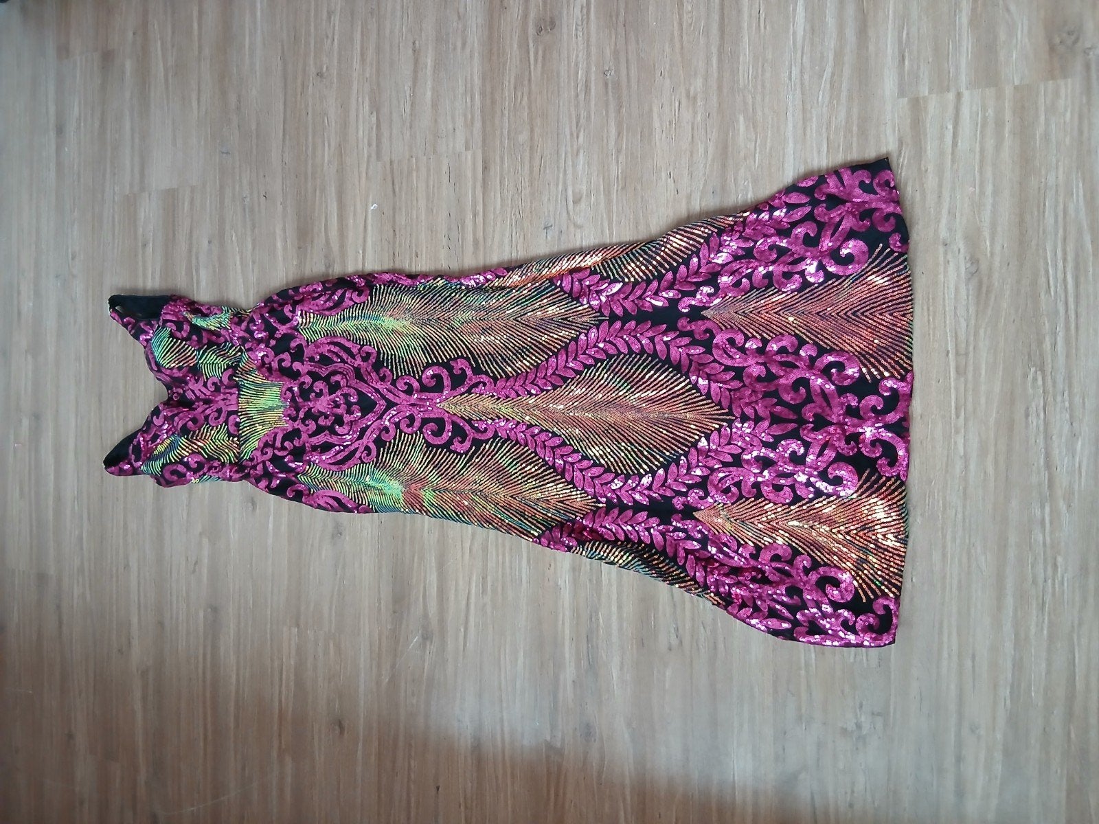 Pailletten jurk, Maat 38/40 (M), Meerkleurig, Nieuw, Ophalen of Verzenden