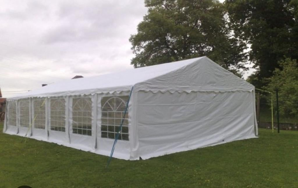 Partytent 6x12 te huur, Ophalen, 8 meter of meer