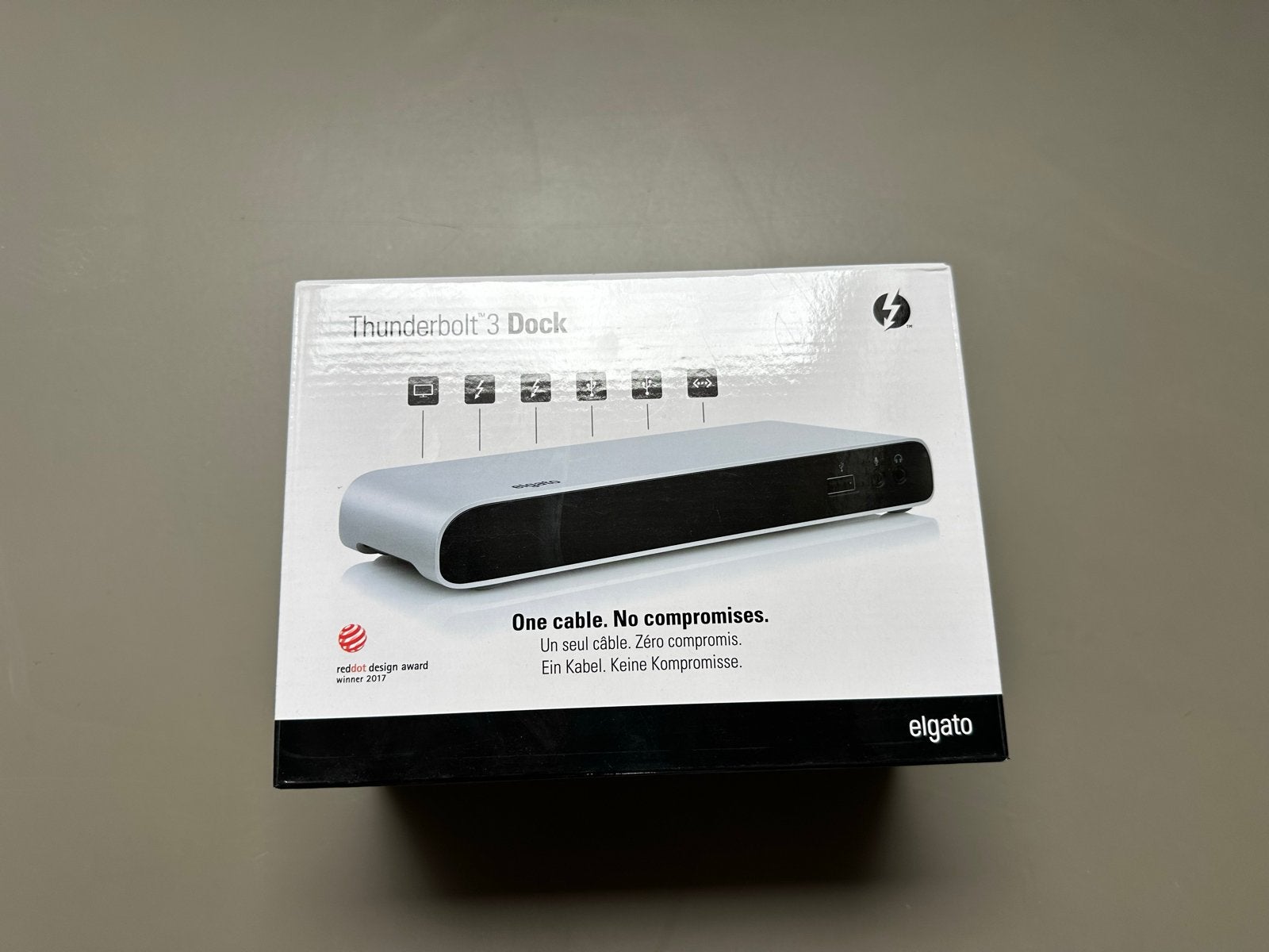 Elgato Thunderbolt 3 Dock - Zo goed als nieuw, Computers en Software, Dockingstations, Zo goed als nieuw, Docking station, Laptop