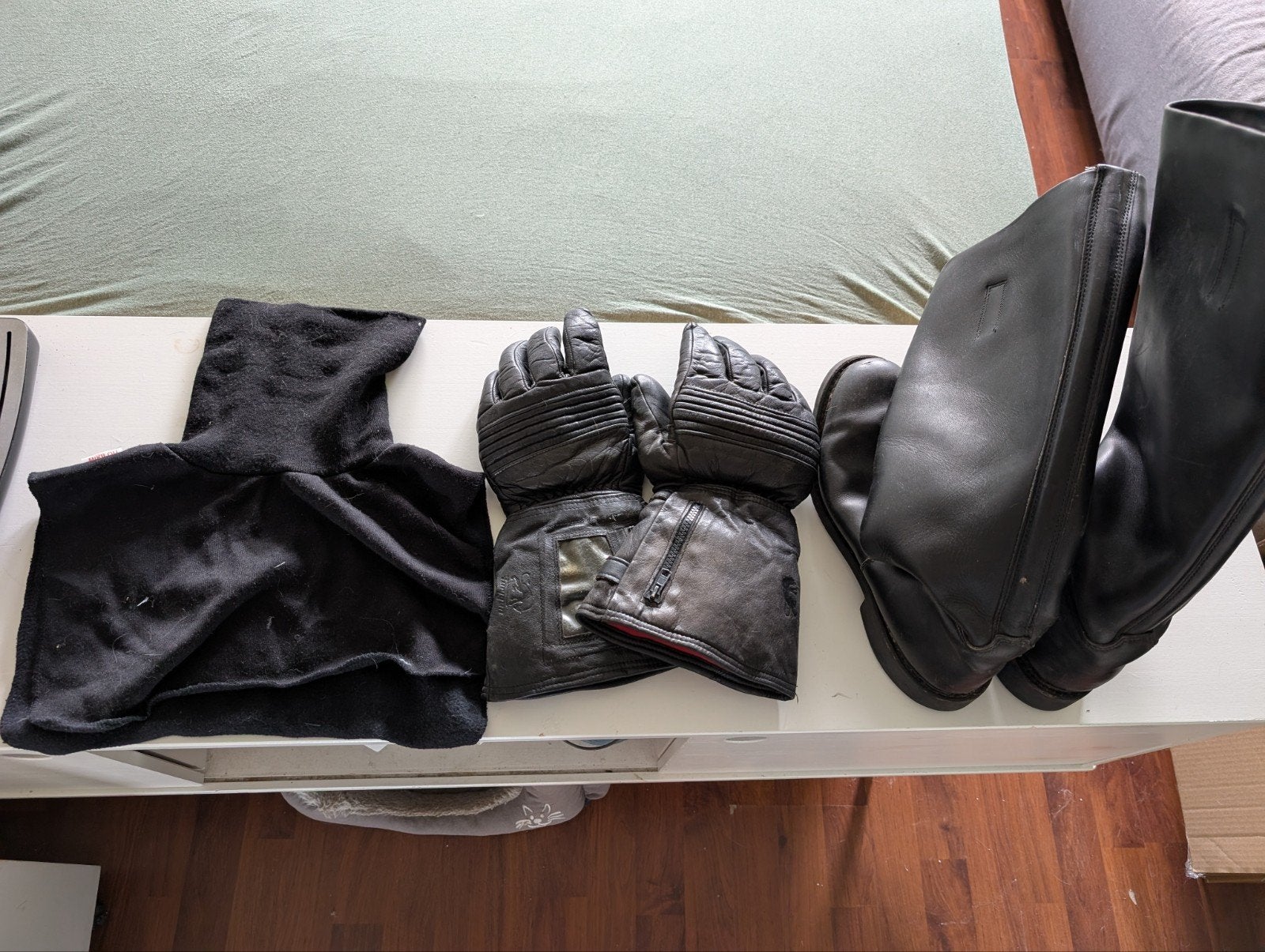 Motorrijlaarzen, mt 44, Ophalen, Tweedehands, Combipak