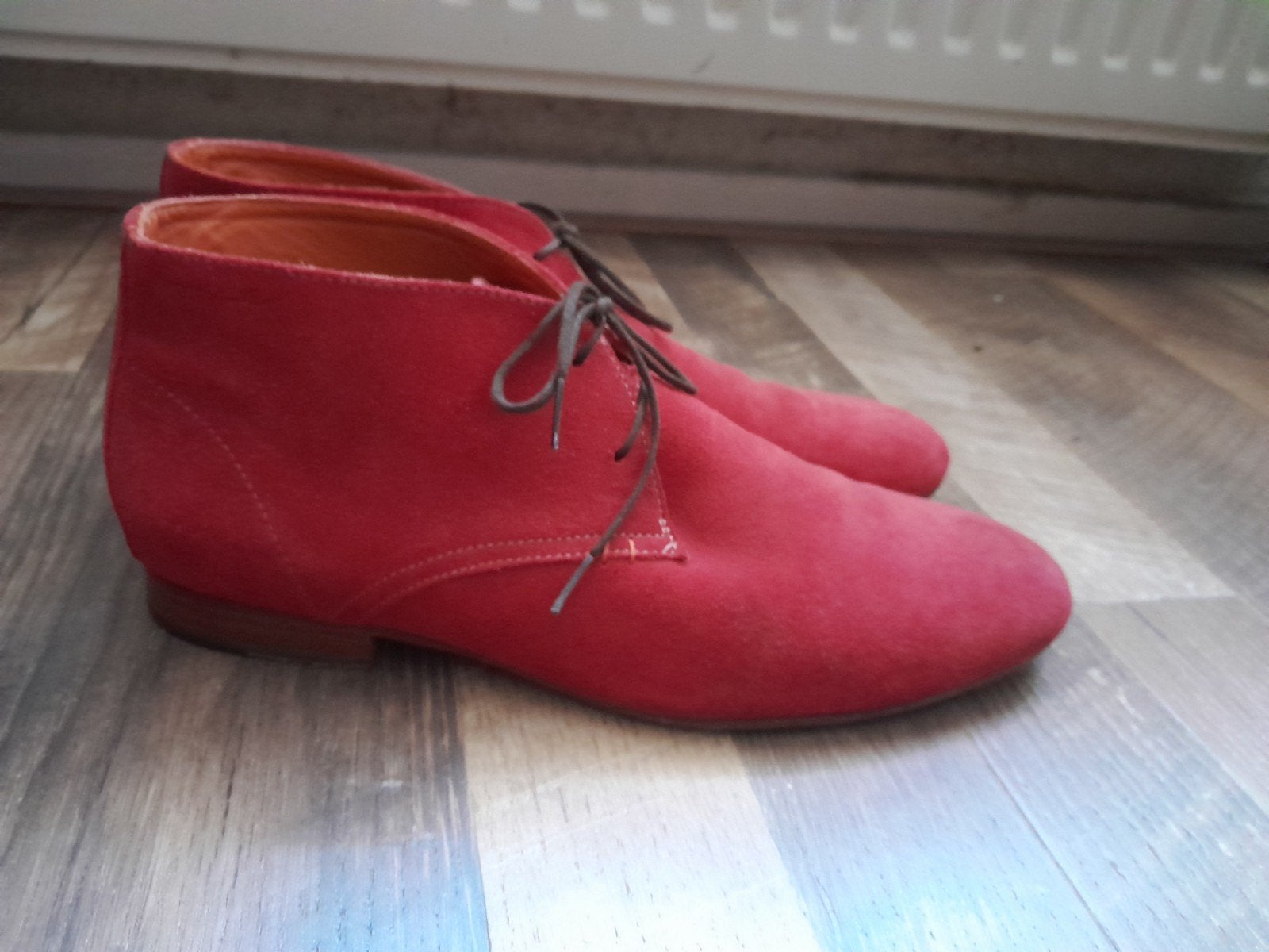 Van lier Maat 46, Overige kleuren, Ophalen of Verzenden, Zo goed als nieuw, Espadrilles of Moccasins