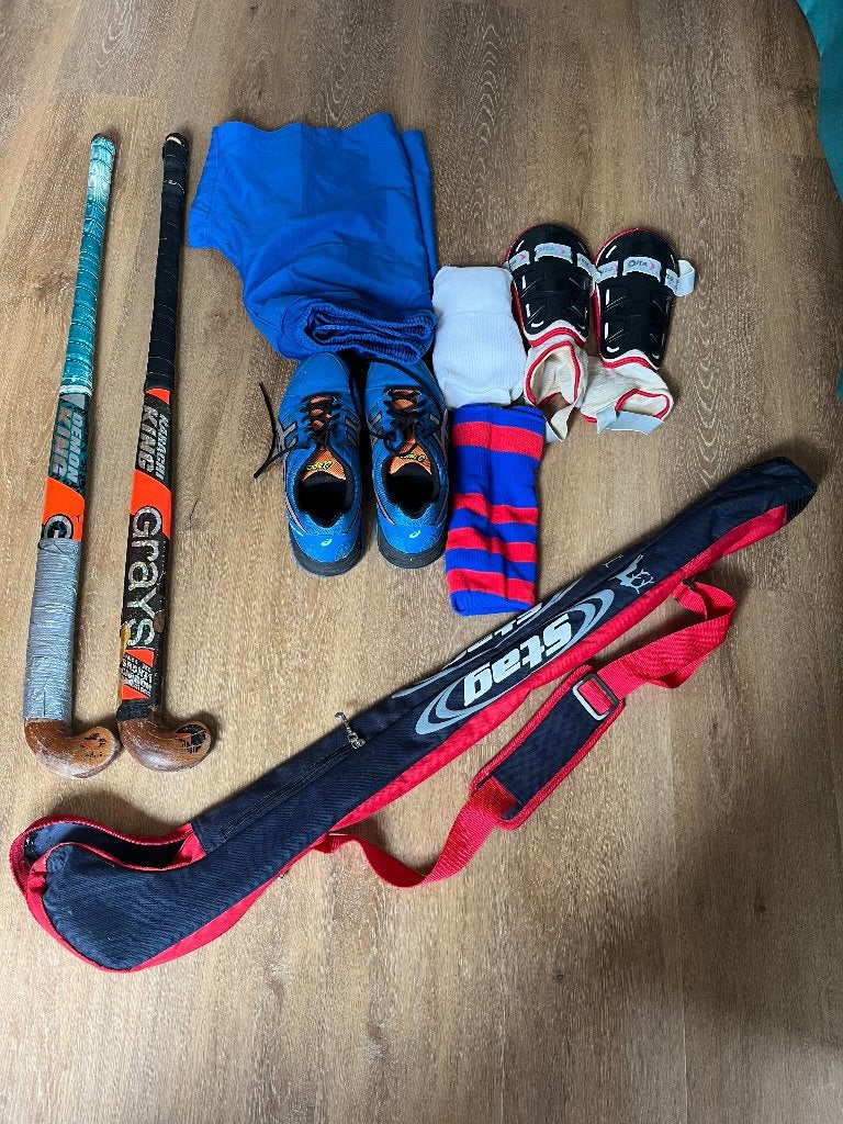 Demon King Hockeystick & praktisch nieuwe schoenen 42.5, Ophalen, Gebruikt, Stick