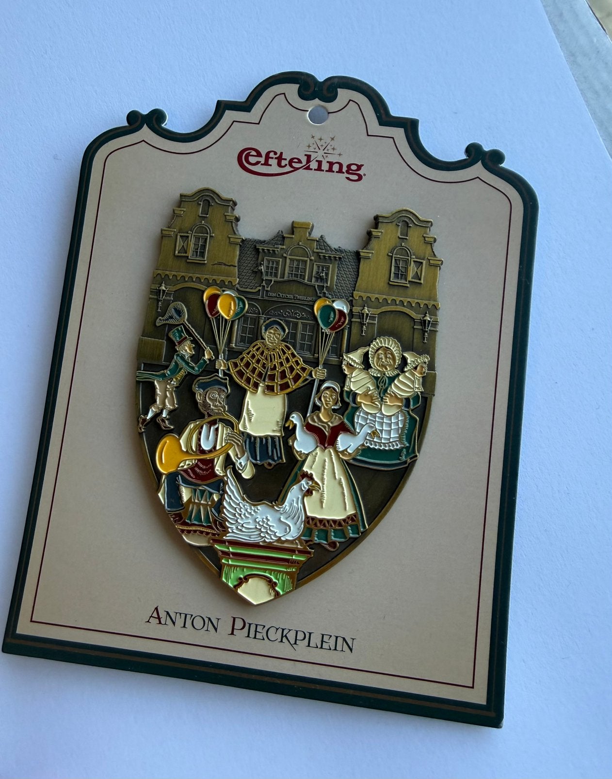 Efteling Anton Pieckplein Reuzepin, Ophalen of Verzenden, Nieuw, Button of Speldje