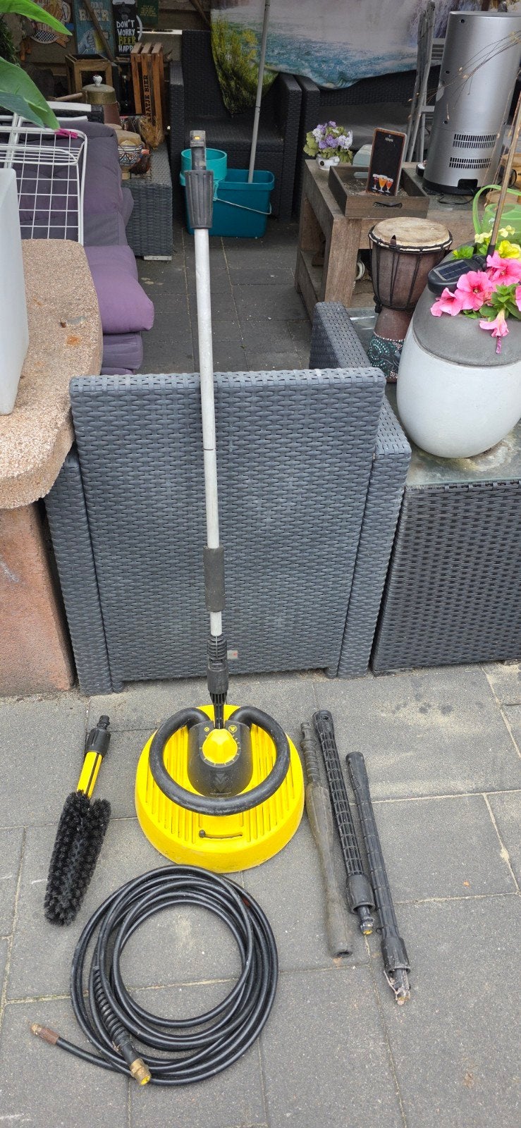 Karcher  terrasreiniger  buis reiniger en accessoires, Tuin en Terras, Hogedrukreinigers, Gebruikt, Elektrisch, Ophalen of Verzenden