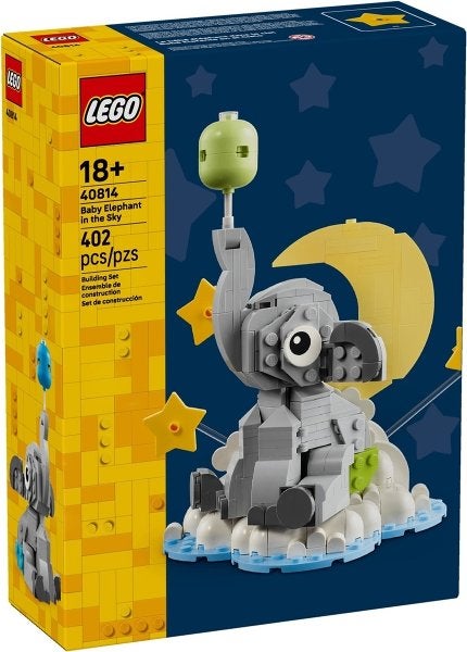 Lego Holiday and Event set 40814 Babyolifantje, Overige thema's, Lego, Nieuw, Ophalen of Verzenden