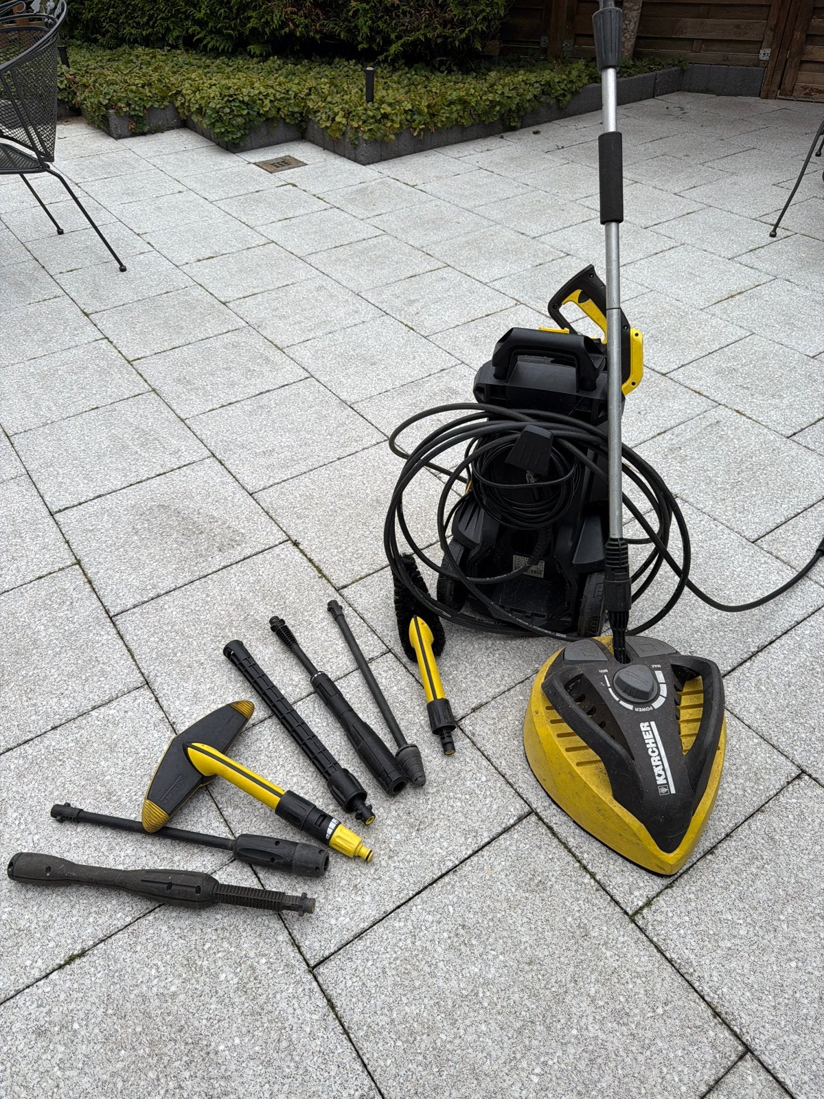 Kärcher K4 Power Control hogedrukreiniger met accessoires, Ophalen, Gebruikt, Overige typen
