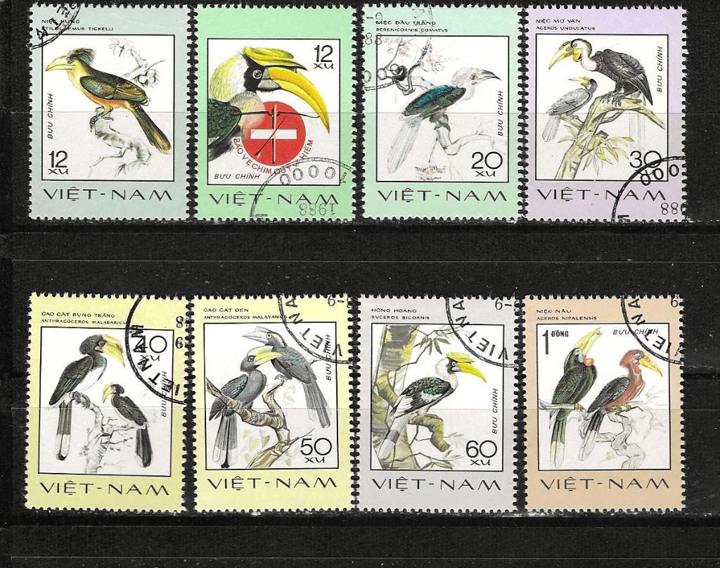 Vogels 1 e.a. vogels, Ophalen of Verzenden, Gestempeld, Dier of Natuur