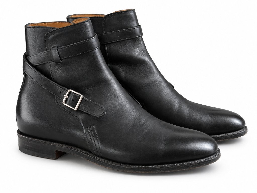 FINAL SALE! JOHN LOBB Boots Abbot black calf / 41.5, Kleding | Heren, Zwart, Boots, Ophalen of Verzenden, Zo goed als nieuw