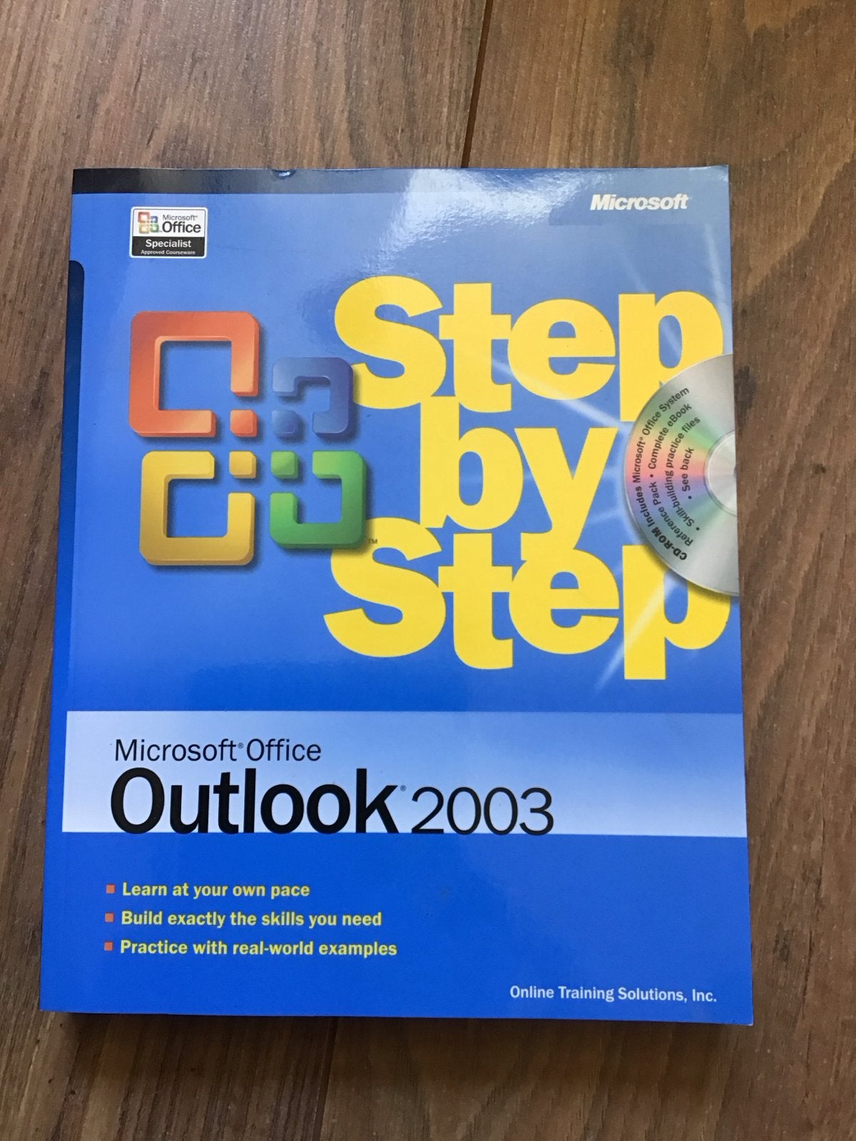 Microsoft Office Outlook 2003: Stap voor Stap met CD-ROM, Boeken, Ophalen of Verzenden, Beta, Zo goed als nieuw, Overige niveaus
