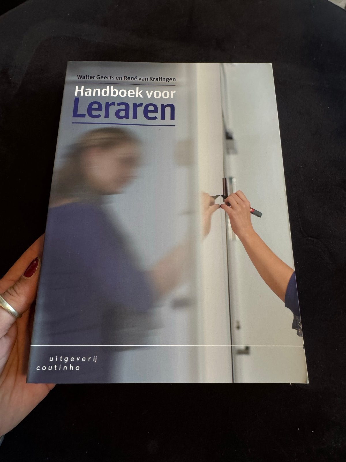 Handboek voor Leraren - Geerts & Van Kralingen (2e druk), Ophalen of Verzenden, Gamma, Zo goed als nieuw, HBO
